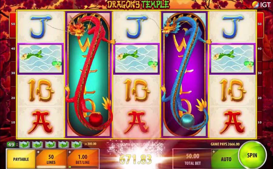 Dragon's Temple slot by IGT