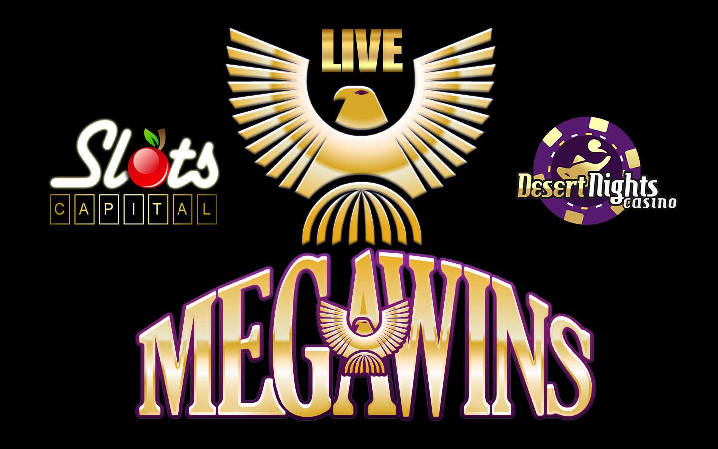 Megawins slot bonuses at Desert Nights and Slots Capital casino