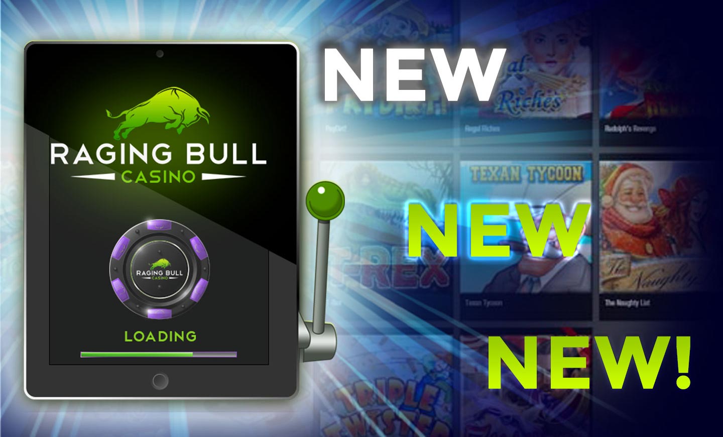 Raging Bull mobile casino