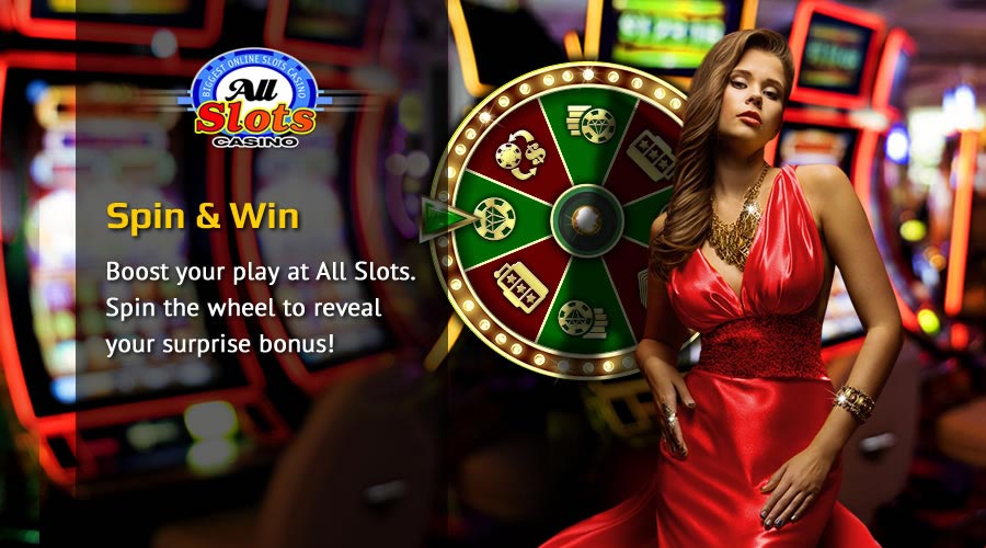 Spin&Win promotion at All Slots casino